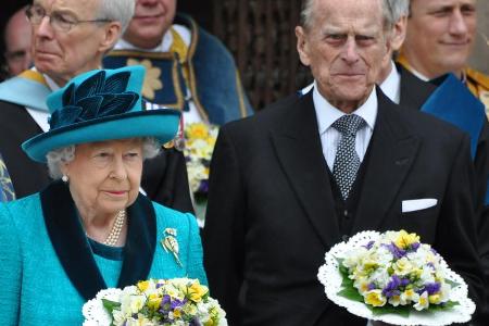 Prinz Philip und Ehefrau Queen Elizabeth II.