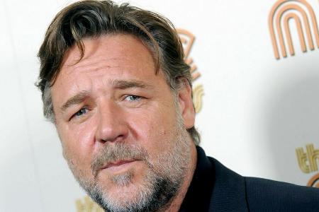 Russell Crowe bei einem Auftritt in New York