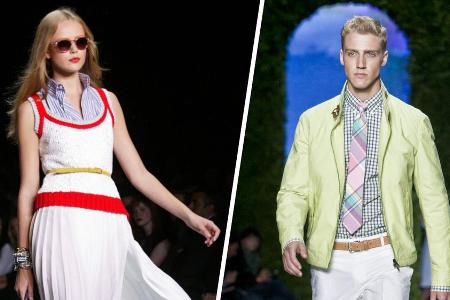 Preppy-Style: Hochwertige Materialien zeichnen den Look aus. Preppy-Style: Hochwertige Materialien zeichnen den Look aus.