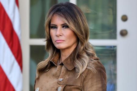 Melania Trump muss erneut Kritik in den sozialen Medien einstecken. Melania Trump muss erneut Kritik in den sozialen Medien einstecken.