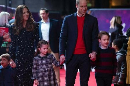 Familie Cambridge bei einem Auftritt in London