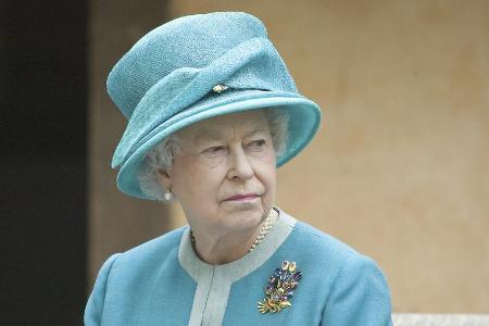Queen Elizabeth II. wird vermutlich am nächsten Morgen über das Queen Elizabeth II. wird vermutlich am nächsten Morgen über das