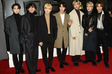 BTS bei den Grammy Awards 2020