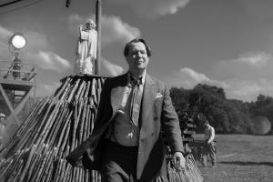 Gary Oldman als Drehbuchautor Herman J. Mankiewicz in "Mank"