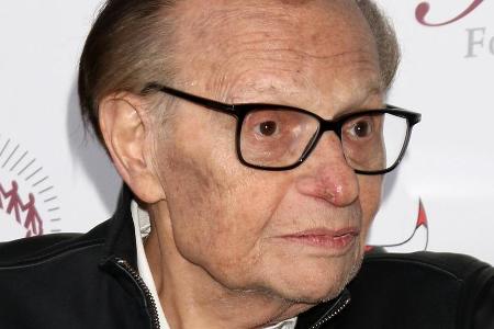 Larry King, hier während eines Events, soll sich derzeit im Krankenhaus befinden.