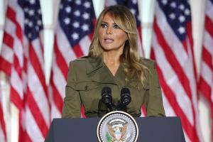 Melania Trump über den Sturm auf das Kapitol