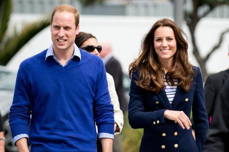 Herzogin Kate und Prinz William sind Herzogin Kate und Prinz William sind
