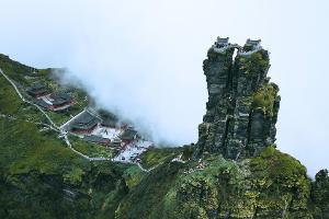 Ein Fels, eine Brücke, zwei Tempel: Die Geschichte von Fanjingshan