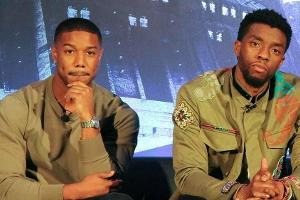 Michael B. Jordan feiert Chadwick Bosemans Rekord