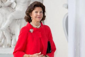 Königin Silvia von Schweden hat sich das Handgelenk gebrochen