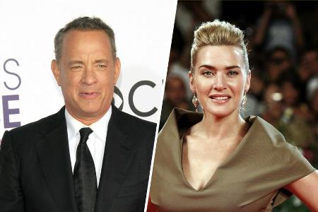 Zur Abwechslung mal nicht für einen Golden Globe nominiert: Tom Hanks und Kate Winslet