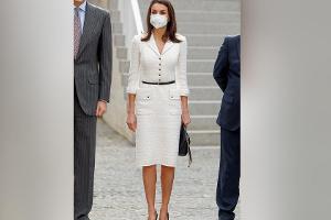 Königin Letizia begeistert im Tweed-Kostüm von Felipe Varela