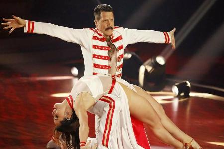 Oliver Pocher alias Freddie Mercury bei 