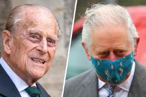 Prinz Philip erhält Krankenbesuch von Prinz Charles