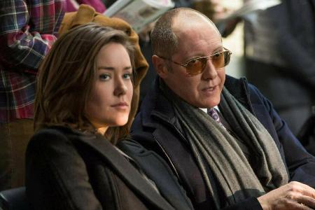 Megan Boone und James Spader in 