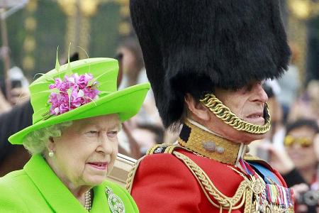 Die Queen und Prinz Philip bei einem gemeinsamen Auftritt