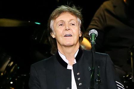 Paul McCartney bei einem Auftritt in New York