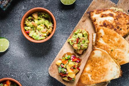 Gegrillte Quesadillas sind ein Traum Gegrillte Quesadillas sind ein Traum
