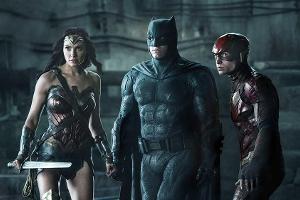 "Justice League": Wonder Woman (Gal Gadot), Batman (Ben Affleck) und The Flash (Ezra Miller)