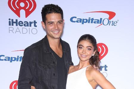 Sarah Hyland und Wells Adams müssen sich noch in Hochzeits-Geduld üben.