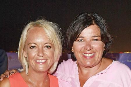 Obi (l.) und Vera Int-Veen auf einer Veranstaltung im Spätsommer 2019 auf Mallorca. Obi (l.) und Vera Int-Veen auf einer Veranstaltung im Spätsommer 2019 auf Mallorca.