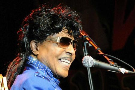 Little Richard während eines Auftritts in Las Vegas.
