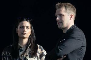 Oliver und Amira Pocher schweigen in Live-Sendung 8:46 Minuten