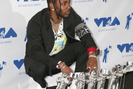 US-Rapper Kendrick Lamar konnte bereits einige MTV Awards abstauben. US-Rapper Kendrick Lamar konnte bereits einige MTV Awards abstauben.