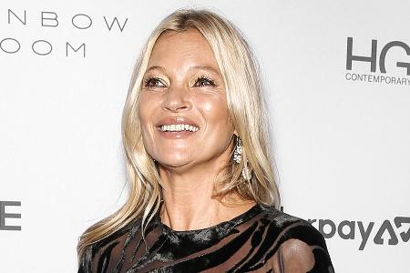 Model Kate Moss scheint langen Partynächten abgeschworen zu haben.