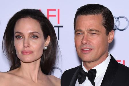 Brad Pitt und Angelina Jolie ein Jahr vor ihrer Trennung.