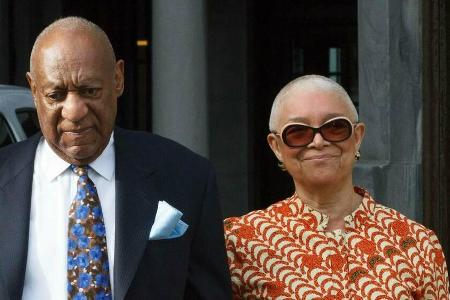 Bill und Camille Cosby kurz vor seiner Verurteilung