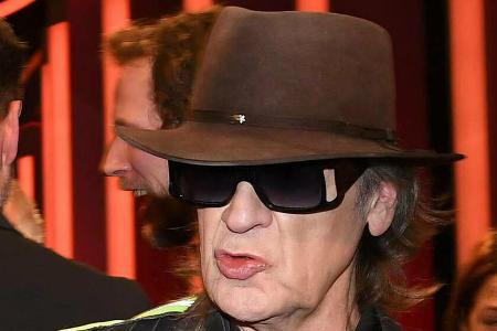 Udo Lindenberg bei einem Auftritt in München