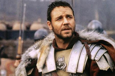 Russell Crowe als römische Feldherr Maximus Decimus Meridius.