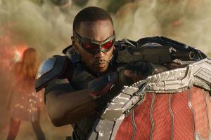 Anthony Mackie als Marvel-Superheld Falcon