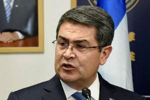 Honduras-Präsident Juan Orlando Hernández wegen Covid-19 in Klinik