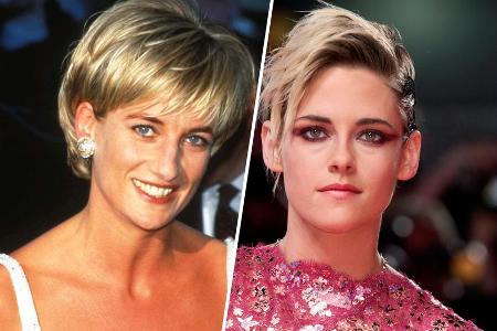 Prinzessin Diana (li.) wird in einem neuen Film von Kristen Stewart verkörpert. Prinzessin Diana (li.) wird in einem neuen Film von Kristen Stewart verkörpert.