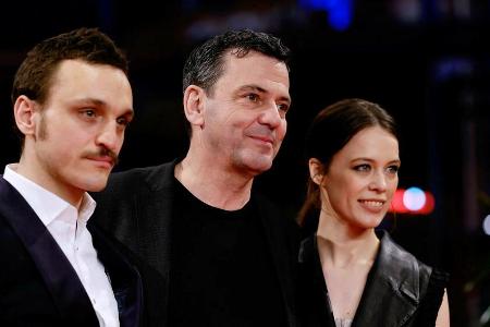 Regisseur Christian Petzold (Mitte), Paula Beer und Franz Rogowski sind mit dem Film 