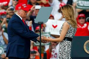 Melania und Donald Trump: Szenen einer besonderen Ehe