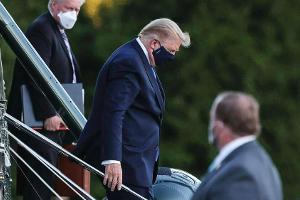 Donald Trump vorsorglich ins Militärkrankenhaus gebracht