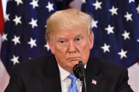 Donald Trump hat das Coronavirus heruntergespielt