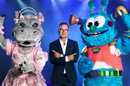 Moderator Matthias Opdenhövel wird neben Nilpferd, Alien und Co. auf der Bühne stehen. Moderator Matthias Opdenhövel wird neben Nilpferd, Alien und Co. auf der Bühne stehen.