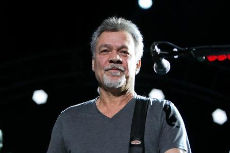 Eddie Van Halen bei einem Auftritt