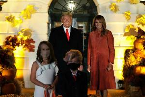 Halloween im Weißen Haus: Donald Trump trifft auf sein Mini-Me