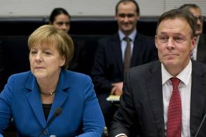 Angela Merkel trauert um Thomas Oppermann