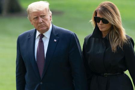 Donald Trump und First Lady Melania Trump in Washington