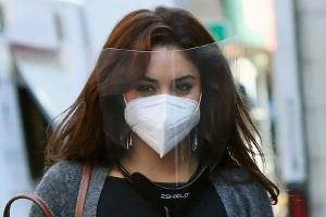 Doppelter Schutz: Vanessa Hudgens geht auf Nummer sicher