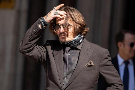 Schauspieler Johnny Depp im Juli 2020 in London.