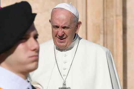 Papst Franziskus während einer Generalaudienz im vergangenen Jahr