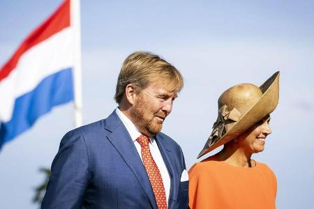 Willem-Alexander und Máxima bei einem öffentlichen Auftritt vor knapp einem Monat Willem-Alexander und Máxima bei einem öffentlichen Auftritt vor knapp einem Monat