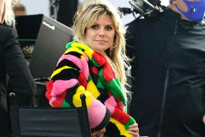 Heidi Klum: Bunter "GNTM"-Dreh am Brandenburger Tor